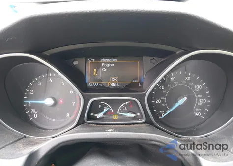 2016 Ford Focus Se from USA, damaged, VIN 1FADP3F26GL348746